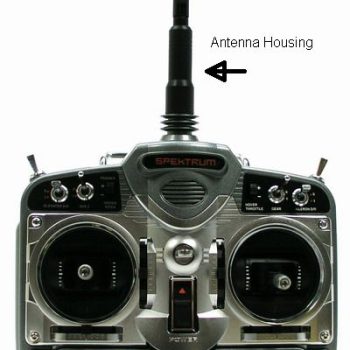 SPEKTRUM ANTENNA AND HOUSING DX5E SPMR75010 - OUT OF STOCK